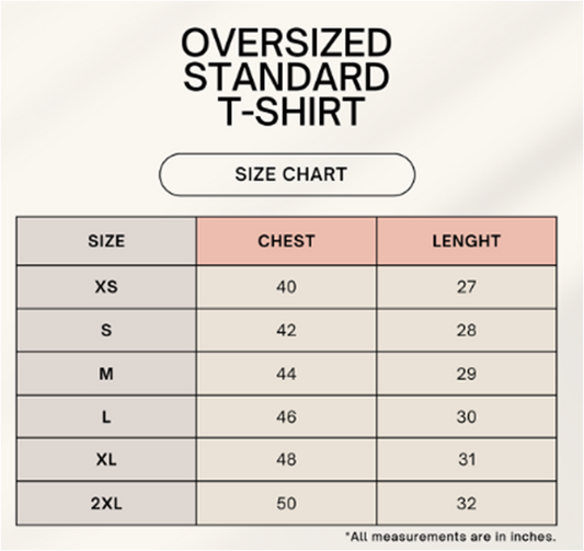 Unisex Oversized Standard T-Shirt-BUTTERFLY