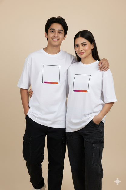 Unisex Oversized Classic T-Shirt-BOTTOM LINE