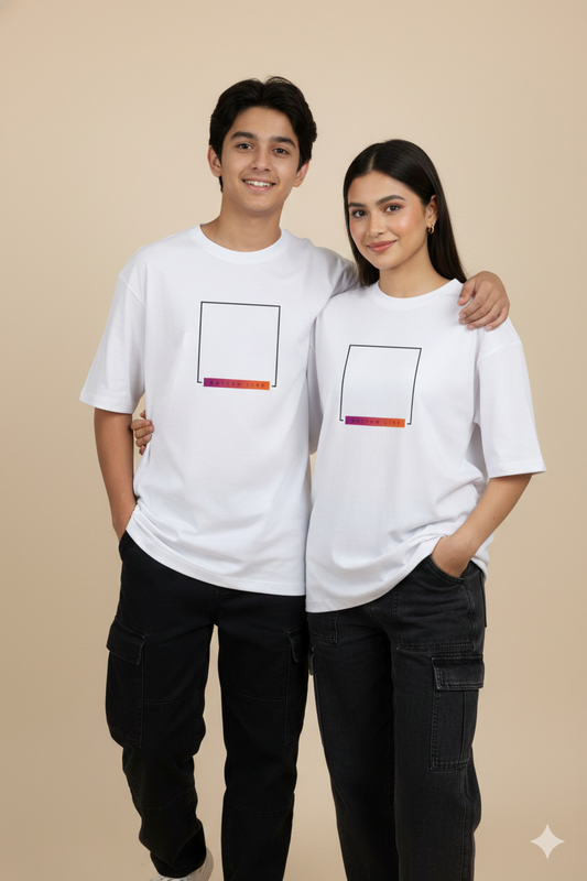 Unisex Oversized Classic T-Shirt-BOTTOM LINE