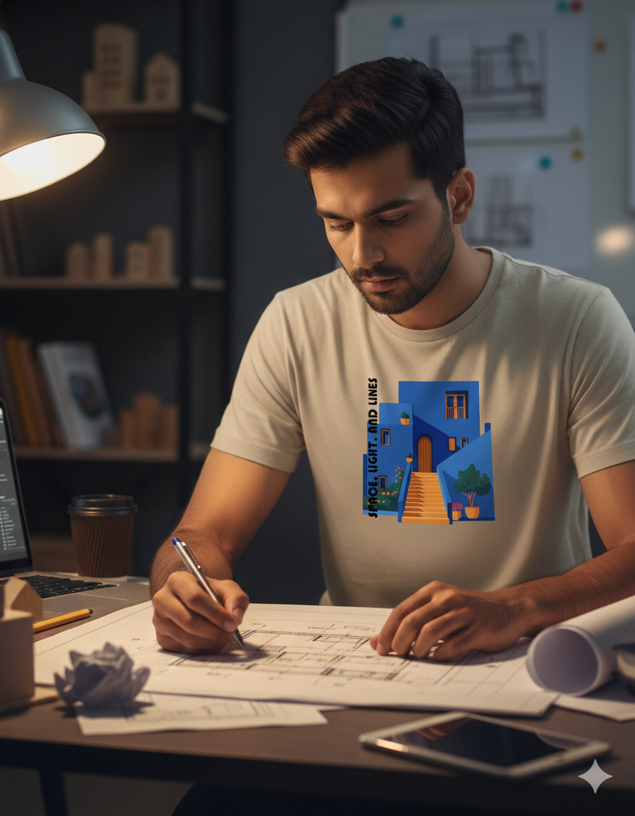 Unisex Oversized Standard T-Shirt-space