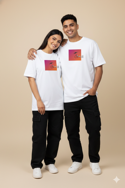 Unisex Oversized Classic T-Shirt-WARM CHILL