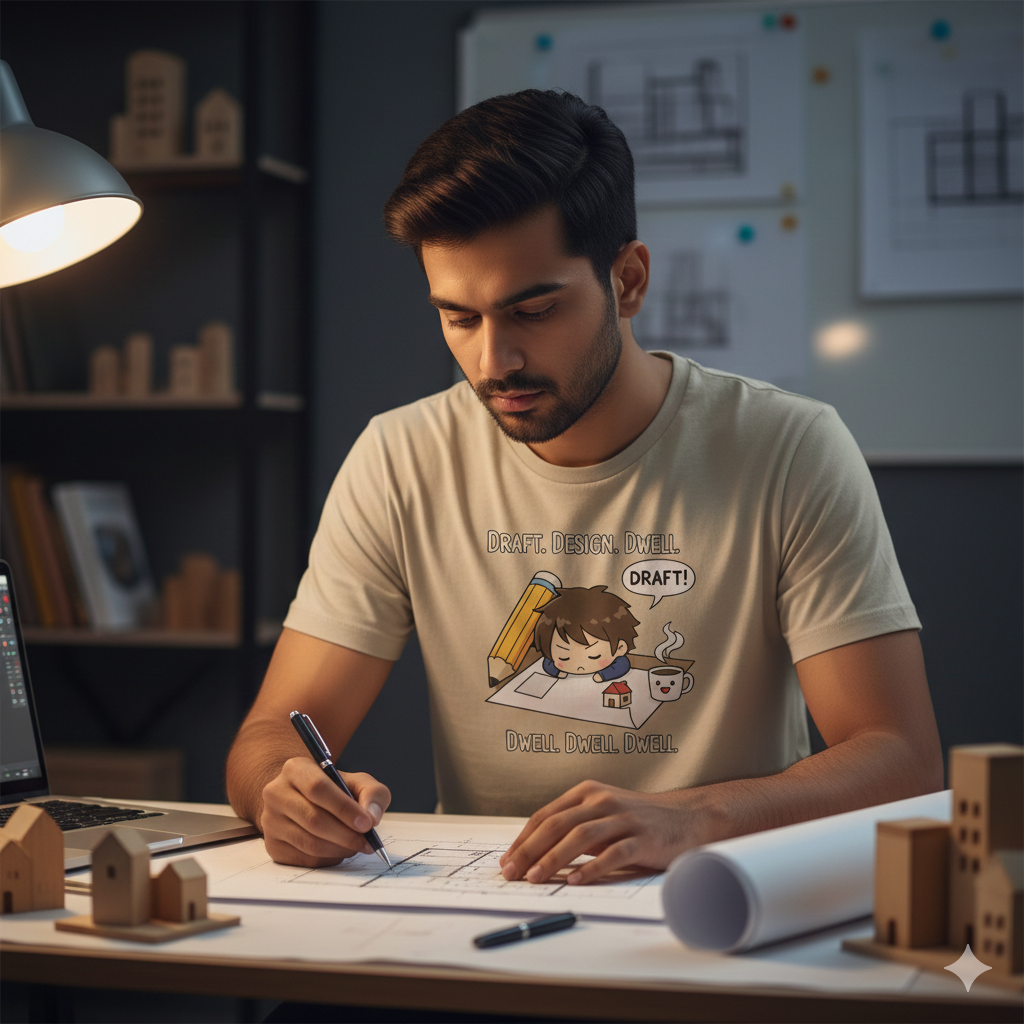 Unisex Oversized Standard T-Shirt-draft design n dwell