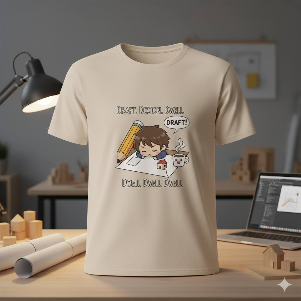 Unisex Oversized Standard T-Shirt-draft design n dwell