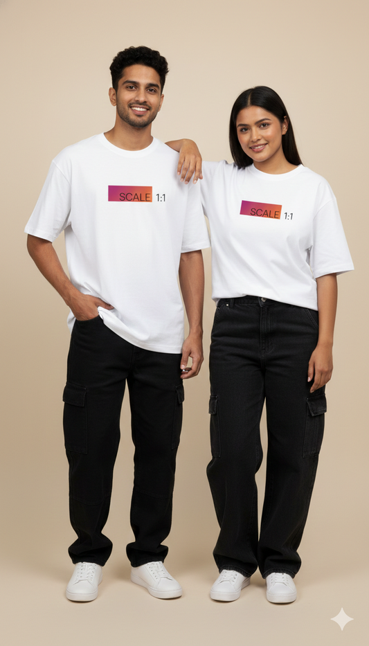 Unisex Oversized Classic T-Shirt-SCALE